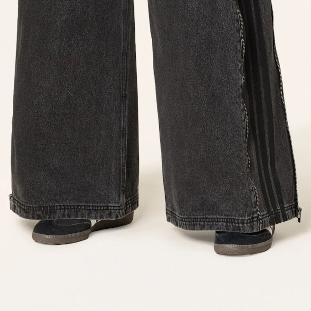 Adidas Adilenium Season 3 Zip Washed Denim Pants 28 - Picture 9 of 14